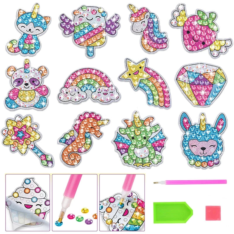 Diamond Stickers - Shinny